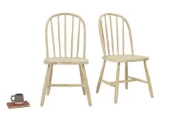 Pair Of Chortler Kitchen Chairs In Light Oak -furniture 509343 chortler kitchen chairs 01