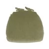 Soft Scoop Seat Pad In Gardening Glove Green Clever Velvet