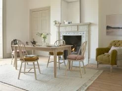 Soft Scoop Seat Pad In Butter Drip Clever Vintage Linen -furniture 509402 baker kitchen table 7