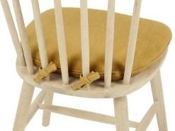 Soft Scoop Seat Pad In Flour Sack Clever Vintage Linen -furniture 509408 soft scoop seat pad in butter drip clever vintage linen 84 10