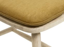 Soft Scoop Seat Pad In Butterscotch Clever Velvet -furniture 509409 soft scoop seat pad in butter drip clever vintage linen 117 4