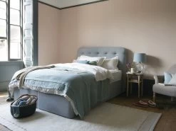 Double Slumbleton Headboard In Thatch House Fabric