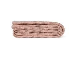 Waffle Throw In Pottery Pink -furniture 509693 pottery pink waffle throw straight on copy