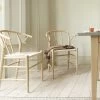 Pair Of Pitstop Kitchen Chairs In Light Oak