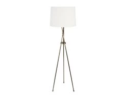 Hat Trick Floor Lamp In Brass With A Dusted Cocoa Clever Vintage Linen Shade 13 Hat Trick Floor Lamp In Brass With A Dusted Cocoa Clever Vintage Linen Shade -furniture 511388 hat trick floor lamp in brass with a natural hessian shade 1