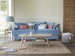 Small Smooch Sofa In Thatch House Fabric