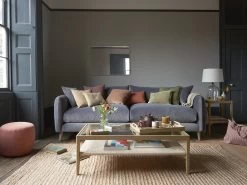 Small Squishmeister Sofa In Thatch House Fabric