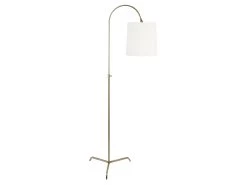 Slam Dunk Floor Lamp In Brass