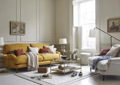 Small Dawdler Sofa In Thatch House Fabric