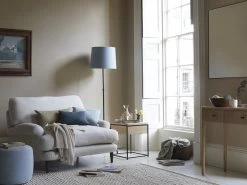 Dawdler Love Seat In Thatch House Fabric