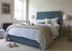 Double Snoozemuffin Bed In Thatch House Fabric