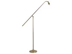 Angler In Brass In Thimble Clever Vintage Linen -furniture 519409 angler lamp brass straight no shade 7