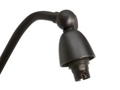 Angler In Blackened Bronze In Marmalade Clever Vintage Linen 14 Angler In Blackened Bronze In Marmalade Clever Vintage Linen -furniture 519429 angler lamp blackened bronze detail neck 1