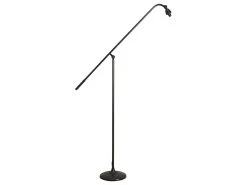 Angler In Blackened Bronze In Oven Glove Clever Vintage Linen -furniture 519431 angler lamp blackened bronze straight no shade 7