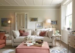 Small Brioche Sofa In Thatch House Fabric