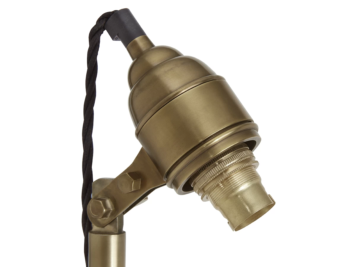 Pointer In Brass In Flour Sack Clever Vintage Linen 5 Pointer In Brass In Flour Sack Clever Vintage Linen - Image 5