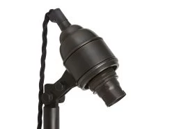 Pointer In Blackened Bronze In Lighthouse Clever Vintage Linen -furniture 519761 pointer lamp blackened bronze detail neck 4