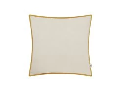Classic Easy Edge Scatter Cover In Natural And Ochre Linen -furniture 520737 contrast edge natural and ochre back