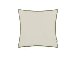 Classic Easy Edge Scatter Cover In Natural And Sage Linen