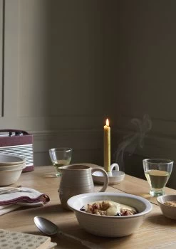 Wickens Taper Candles In Dusty Pink (Set Of 2) -furniture 521548 small bowl 4590 cropped