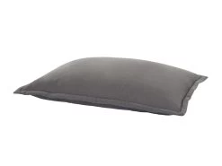 Lollins Rectangle Beanbag In Charcoal Linen