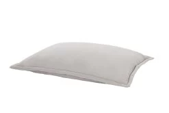 Lollins Rectangle Beanbag In Grey Linen