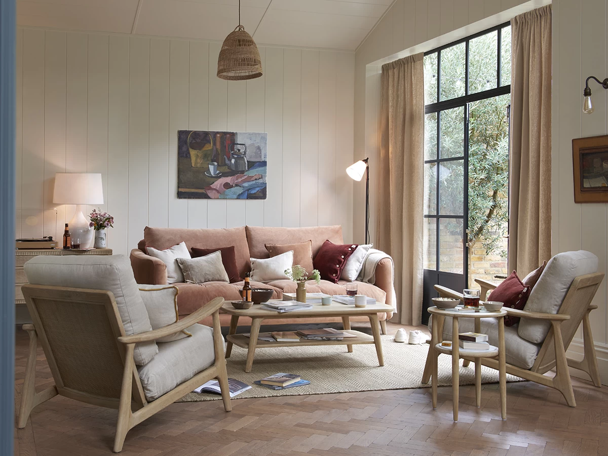 Extra Large Banoffee Sofa In Poached Pear Clever Laundered Linen 6 Extra Large Banoffee Sofa In Poached Pear Clever Laundered Linen - Image 6