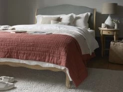 Easy Squish Linen Quilt In Rusted Rose Linen -furniture 538486 easy squish quilt in terracotta linen 25385 2
