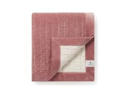 Easy Squish Velvet Quilt In Dusty Pink Velvet
