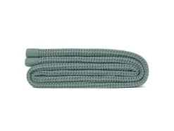 Waffle Throw In Sage -furniture 538534 sage waffle throw straight on copy