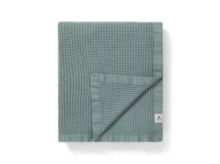 Waffle Throw In Sage