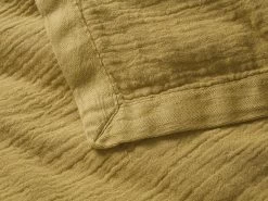 Drapy Throw In Ochre -furniture 538591 drapy throw in ochre throw corner close up copy 2