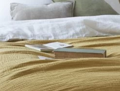 Drapy Throw In Ochre -furniture 538593 drapey throw in ochre close detail 6