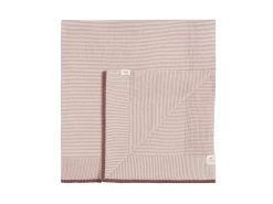 Easy Knit Throw Pink