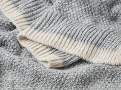 Granny Knit Throw In Grey -furniture 538638 granny knit grey corner closeup copy