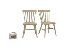Pair Of Natterbox Kitchen Chairs In Light Oak -furniture 539964 kc nat 13amended