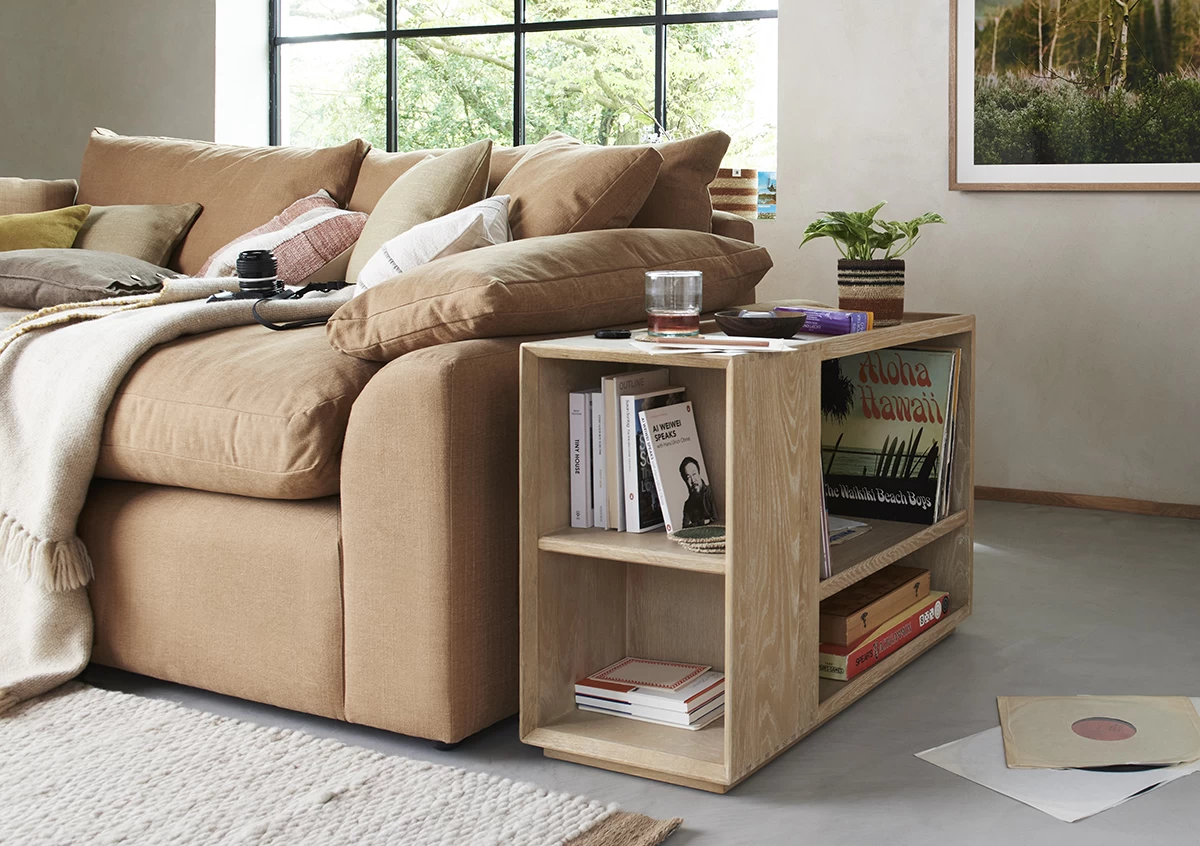 Shelfie Side Table In Light Oak 1 Shelfie Side Table In Light Oak