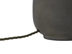 Matty Table Lamp Medium In Light Charcoal -furniture 542735 matty lamp wire detail