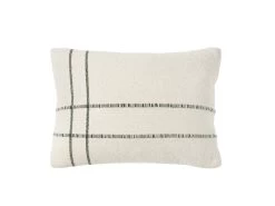 Weavey Check Scatter Cushion In Forest Green