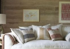 Weavey Stripe Scatter Cushion Classic In Terracotta -furniture 542952 broad striped cushions11058 cropped wide 11055