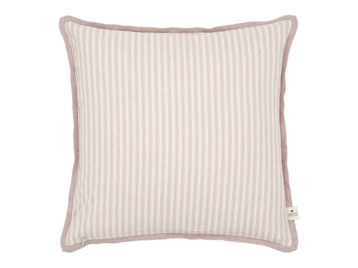 Ticker Scatter Cushion Classic In Dusty Pink