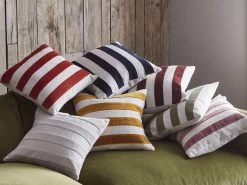 Easy Stripe Scatter Cushion Classic In Dusty Pink -furniture 543038 scatter cush linen velvet 036 web 3