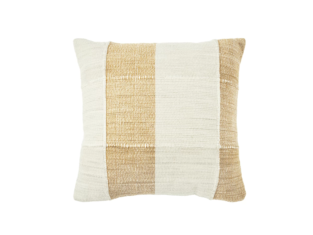 Weavey Stripe Scatter Cushion Classic In Ochre