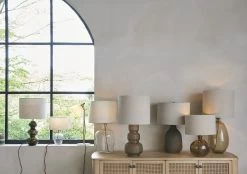 Squiggle Table Lamp Medium In Chocolate -furniture 543821 lamp range10209 cropped