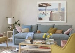 Pillownap Sofa Medium In Thatch House Fabric