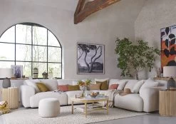 Squishblocks Modular Corner Sofa Large Left Hand In Thatch House Fabric