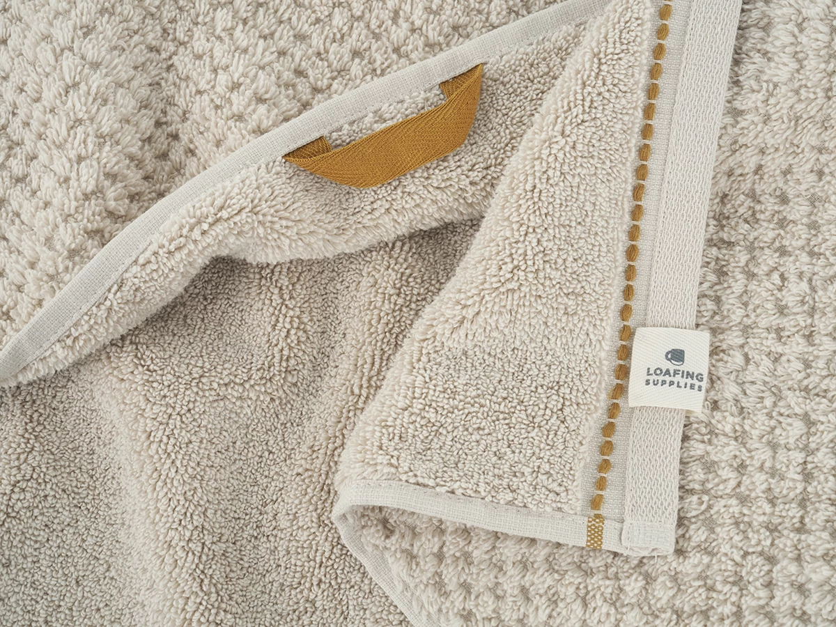 Easy Soak Hand Towel In Ochre 2 Easy Soak Hand Towel In Ochre - Image 2
