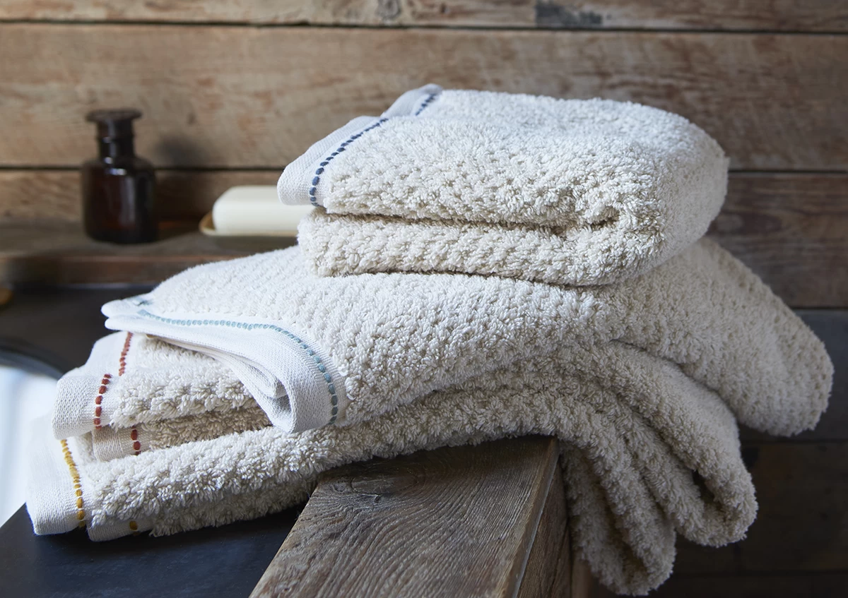 Easy Soak Hand Towel In Ochre 4 Easy Soak Hand Towel In Ochre - Image 4