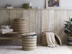 Wovens Laundry Basket In Dried Clay -furniture 544592 laundry basket range 038 web 1