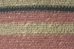 Wovens Large Round Basket In Rusted Rose -furniture 544661 wovens large round basket rusted red 0038